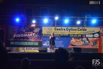 La joven Oneida Rodríguez gana el I Festival de la Canción de Melenara (Foto Francisco Javier Santana)